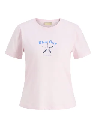 JJXX - JXCARLY REG FIT SS TEE JRS Pink-A-Boo - Gr. - L