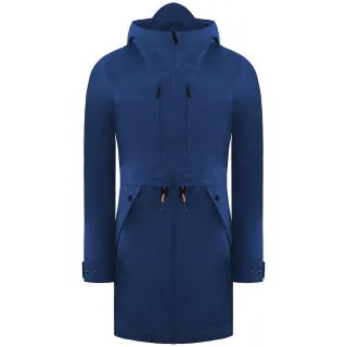 Hunter Original 3-Lagen-Parkajacke für Damen, Blau
