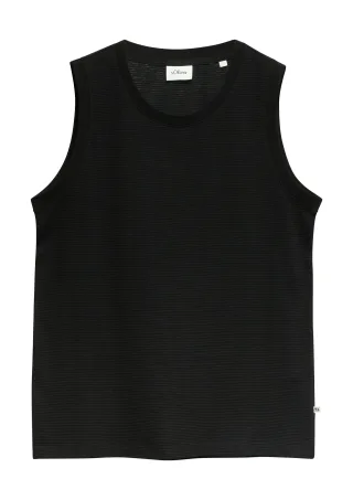 s.Oliver - T-Shirt schwarz - Gr. - S