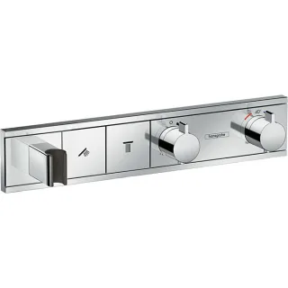 Hansgrohe RainSelect Brausethermostat 15355000 chrom, für 2 Verbraucher