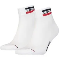 Levi's® Kurzsocken LEVIS MID CUT SPRTWR LOGO (2 Paar) weicher Cotton-Mix, elastisch