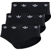 adidas Originals Slip Comfort Flex Cotton (3er Pack) breiter Logo-Bund, elastisch, sportlicher Touch, Baumwollmix