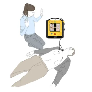 ViVest – Defibrillator Einweisung und Inbetriebnahme vor Ort