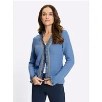 heine Strickjacke Cardigan Langarm Jacquard