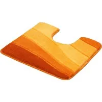 Kleine Wolke Badematte Ocean, Badvorleger, Badezimmer Teppich, Höhe 21 mm, rutschhemmend beschichtet, fußbodenheizungsgeeignet, Kunstfaser, Badteppich, Wellen Design, mit Farbverlauf, Hoch-Tief Effekt, waschbar