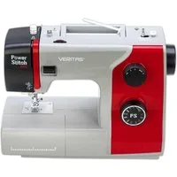 Veritas Nähmaschine - Power Stitch PRO, 17 Programme, 17 Stichprogramme, Nähfußdruck regulierbar, Fadenabschneider