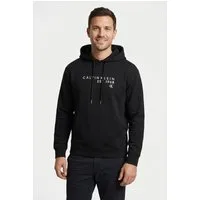 Calvin Klein Jeans Kapuzensweatshirt CALVIN 1968 GRAPHIC Regular fit mit Kapuze mit Kordelzug