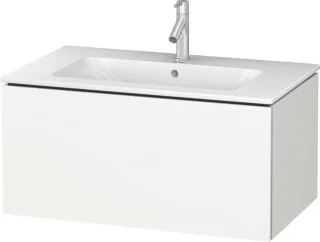 Duravit L-Cube Waschtischunterbau wandhängend Weiß Supermatt 820x481x400 mm - LC614108484 LC614108484