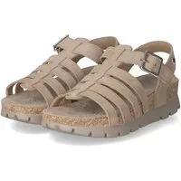 Panama Jack Panama Jack Sasha B4 Damen Rauleder taupe Sandalette