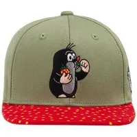 koaa Baseball Cap Der kleine Maulwurf - Erdbeere mit detailreicher Stickerei