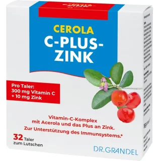 Dr. Grandel Cerola C-plus-Zink Taler Vitamin C und Zink