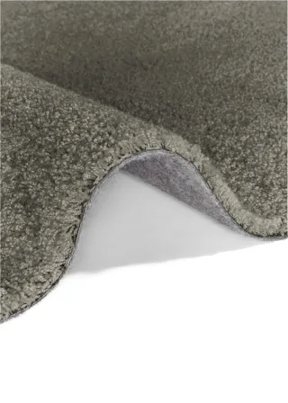bonprix Waschbarer Teppich mit weichem Flor, grün, Gr.140x200 cm, Unkompliziert und herrlich weich: der waschbare Teppich mit Fleecerücken