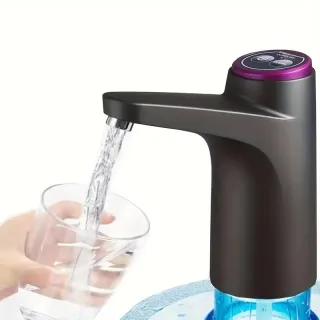 Electric Water Dispenser Pump USB Rechargeable 4W Lightweight Compact Design for Home Kitchen 21.65" Tube Length Multipl
