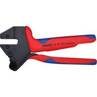 Crimp-Systemzange 97 43 200, Crimpzange rot/blau, ohne Crimpeinsätze, im Koffer