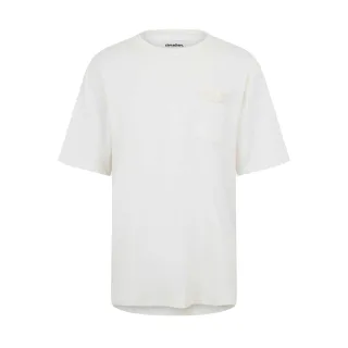 Threadbare - "Dunedin" T-Shirt für Herren, Texturierter Strick, Regulär (Ecru)