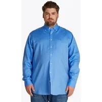 Tommy Hilfiger Big & Tall Langarmhemd BT-LINEN BLEND SOLID Große Größen