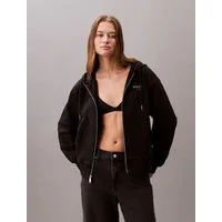 Calvin Klein Jeans Sweatjacke Mit Rundhalsausschnitt