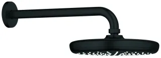 GROHE Kopfbrauseset Tempesta 210 102218 286mm DF 9,5l/min matt black, 1022182430 1022182430