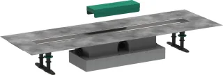 Hansgrohe Komplettset uBox universal für flache Installat.800mm für DR FS, 56018180 56018180