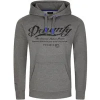DENIMFY Kapuzenpullover Herren Hoodie DFArno Regular Fit Longsleeve Sweatshirt mit Kängurutasche