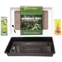 Mayaadi Home Anzuchttablett Trim Tray Bin Trimmschale Kräuterpflanzen Trockensiebset Pollensieb (Einzelteil)