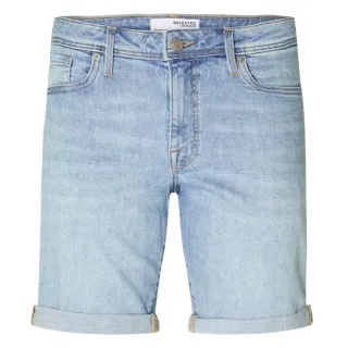 Selected Shorts Alex Slim Short Blau