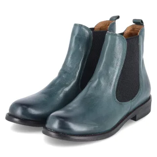 Everybody Chelsea Boots AVENA  Grün - Gr. 35 -  Echt Leder