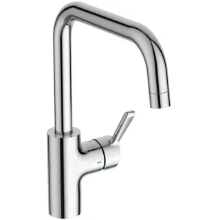 Ideal Standard Küchenarmatur Ceralife Ausladung 215mm U-Auslauf Chrom, BE240AA BE240AA
