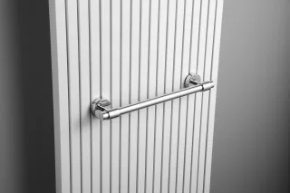 Giese Badetuchhalter rund L = 650 mm mit Magnetbefestigung für Heizkörper, 34066-02 34066-02