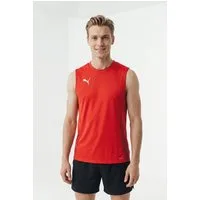 PUMA Fußballtrikot TEAMGOAL SLEEVELESS JERSEY für Fußball, ärmellos, sportlicher Stil, aus Interlock-Material