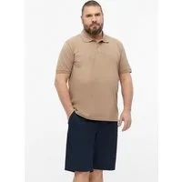 s.Oliver Kurzarmshirt Polo-Shirt Poloshirt aus Baumwollpiqué