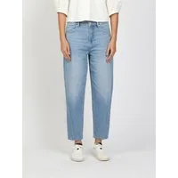 GANG 5-Pocket-Jeans 94BLAKE mit eingesetztem Seitenstreifen, cropped