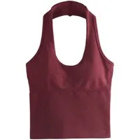 self Neckholdertop Nahtloses Neckholder-Sportoberteil (1-tlg)