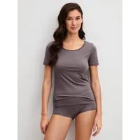 CALIDA Unterziehshirt Natural Comfort mit Rundhals und reduzierter Pillingbildung