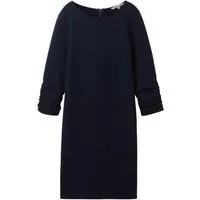 TOM TAILOR Denim Jerseykleid (1-tlg) Drapiert/gerafft