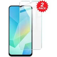 Wigento Handyhülle Für Samsung Galaxy A17 5G / 4G 2x 2.5D 9H Hart Glas Display Schutz, Spar Set 0,26mm 9H 2.5D Hart Glas Folie, hoher Schutz