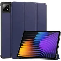 Wigento Tablet-Hülle 3folt Wake UP für Xiaomi Pad 8 / 8 Pro / Pad 7 / 7 Pro Smart D- Blau, 3-Fach Halterung, Kratzfest, Leicht