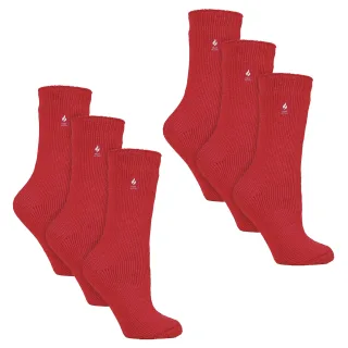 6 Paar Damen Original Dicke Winterthermosocken