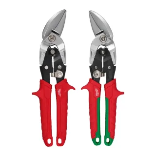 Milwaukee Blechscheren-Set gebogen 2-teilig - 4932499017