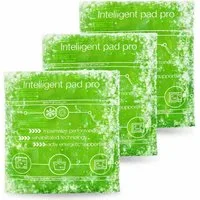 TK Gruppe Kalt-Warm-Kompresse Kühlpads - Gelkissen grün für Kühlbox Kühlschrank Kühltasche, 3er Set 3-tlg., 3x 15cm x 15cm, Mikrowelle geeignet / Wiederverwendbar