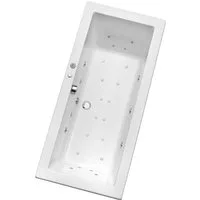 OTTOFOND Whirlpool-Badewanne Cubic, (Set), 170x75 cm