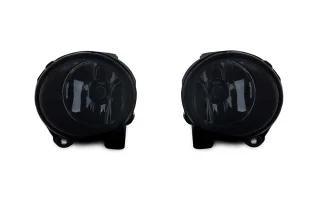 2x Nebelscheinwerfer Schwarz Smoke H11 Birnen L + R für BMW 3er E92 E93 / X5 E53