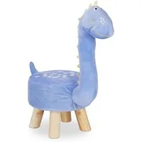 relaxdays Kinderhocker Tierhocker für Kinder (2 St), Dino