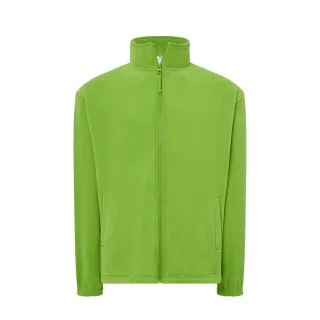 JHK - Fleecejacke Durchgehender Reißverschluss für Herren (Limone)