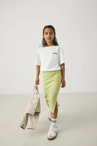 KIDS ONLY - KOGNELLA LONG SOLID SIDE SLIT SKIRT JRS - Gr. - 152