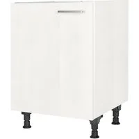 nobilia® Spülenschrank "Flash", Ausrichtung wählbar, vormontiert, in den Breiten 45 und 60 cm, mit höhenverstellbaren Sockelfüßen