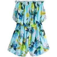 Next Playsuit Trägerloser Overall mit Ballonsaum (1-tlg)