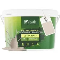Veluxis Wandfarbe Veluxis® Wandfarbe Universal, Deckkraft-Klasse 1, Streifenfrei, tropfarm & VOC-frei