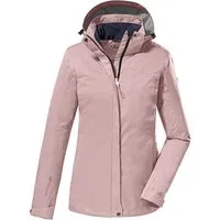 Killtec Funktionsjacke KOS 133 WMN JCKT Wasser- und winddichte Damenjacke mit abnehmbarer Kapuze