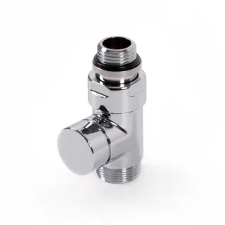 Terma Absperr-Durchgangsventil CYLINDER GZ 1/2"-GZ 24-19 , TGZOCR008, Chrom TGZOCR008